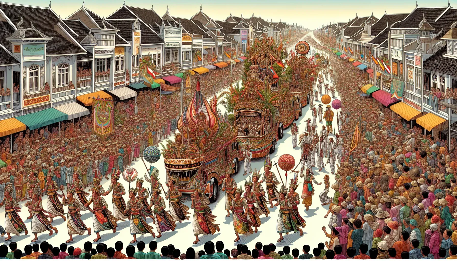 Image of the Hoekago Parade